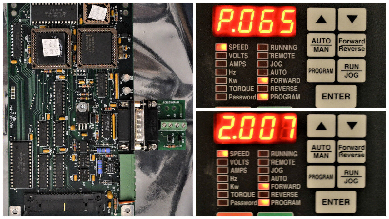 2DV3000 - HEC-GV3-P1B Devicenet Card For Reliance GV3000 HECGV3P1B Horner Elect.