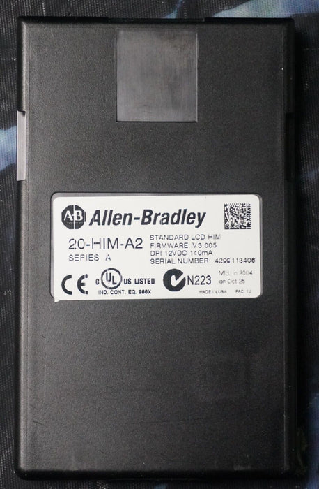 Allen-Bradley 20-HIM-A2 SERIES A HMI Keypad Firmware 3.005