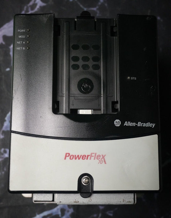 Low Hr Allen-Bradley 20AD3P4A0AYNANNN PowerFlex 70 2HP Drive Series A FRM:2.009