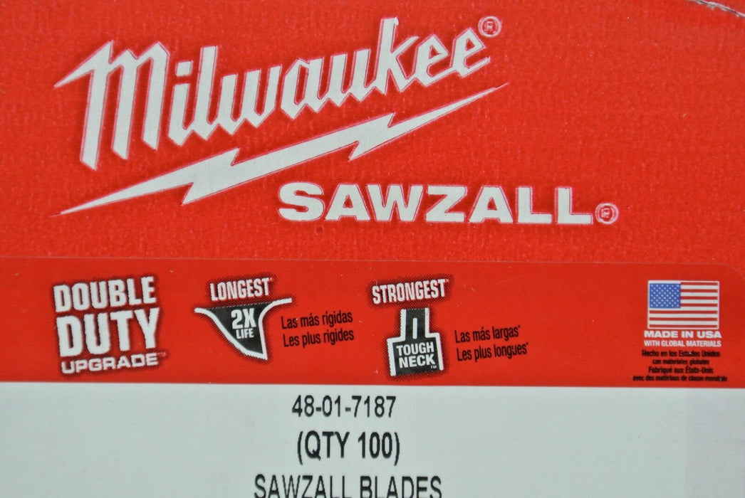 WWP Milwaukee 48-01-7187 9 in. x 14 TPI Thin Kerf Sawzall Blades (3 piece set)