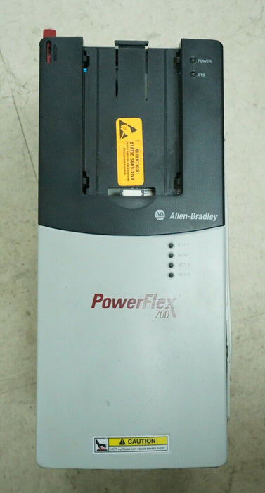 Low Hr Allen-Bradley PowerFlex 700 10HP 20BD014A0AYNANC0 480 VAC FRN:10.001