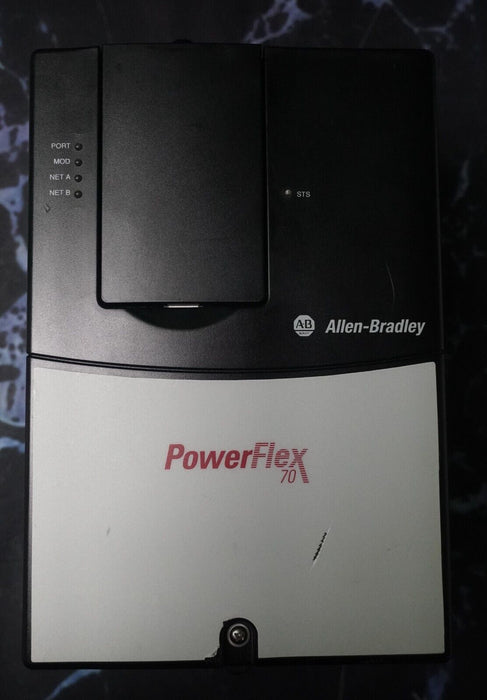 Zero Hr Allen Bradley PowerFlex 70 20AD014A3AYNANC0 Series A 480V 10HP FRN:5.001