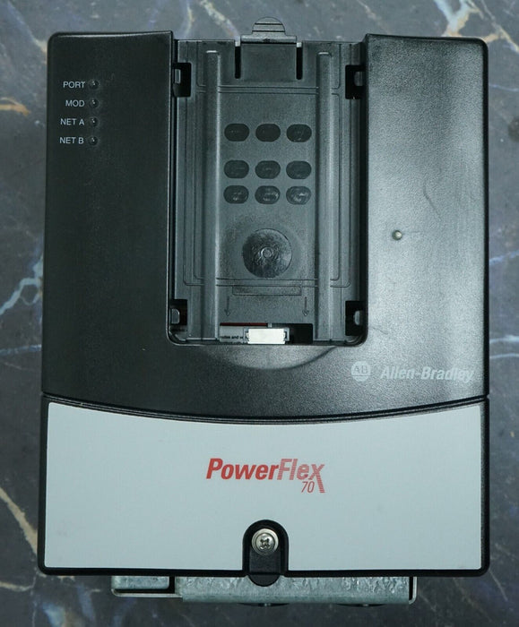 Allen-Bradley PowerFlex 70 3HP 20AD5P0A0AYNANC0 Series A Tested Good FRN:5.001