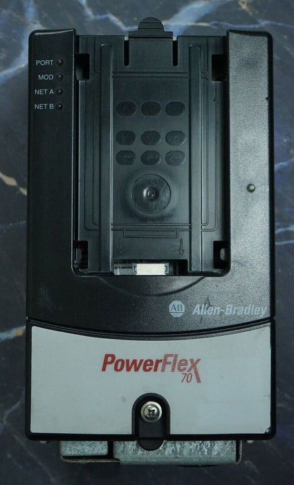 Allen-Bradley PowerFlex 70 2 HP 20AD3P4A3AYNNNC0 480 VAC Tested Clean FRN:5.001