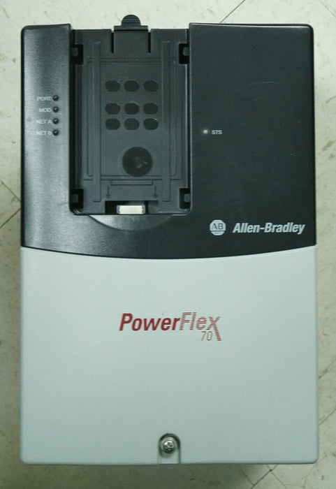 Allen-Bradley PowerFlex 70 7.5 HP 20AE9P0A0AYNNNNN 600 VAC Tested Good FRN:2.003