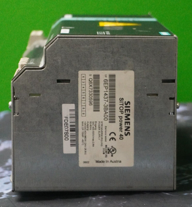 Used Siemens 6EP1437-3BA00 SITOP Power Supply