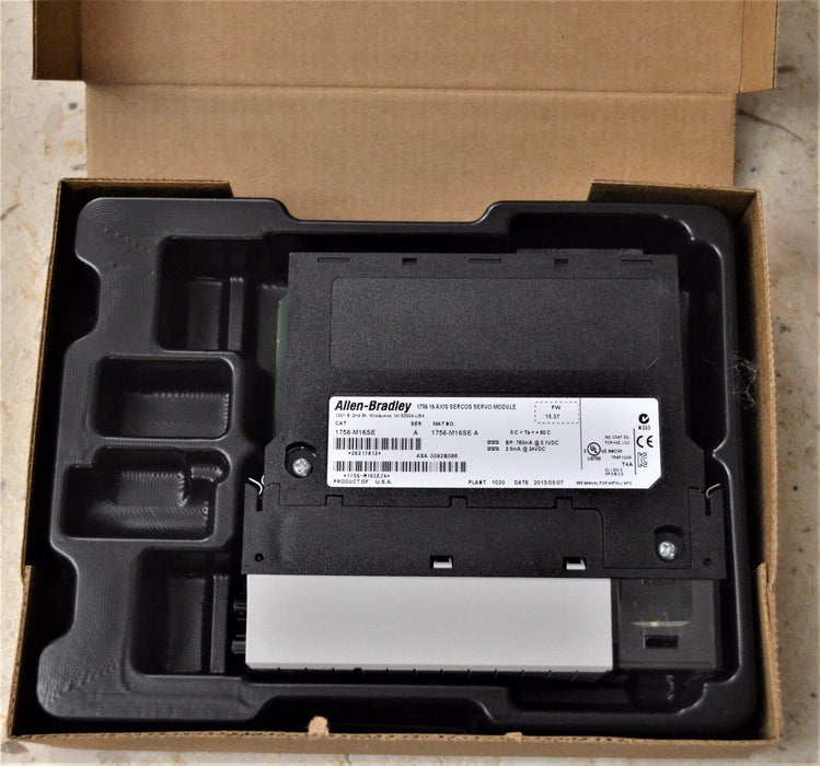 2013 Allen-Bradley 1756-M16SE (1756-M16SE) Sercos Servo Module Firmware 15.37