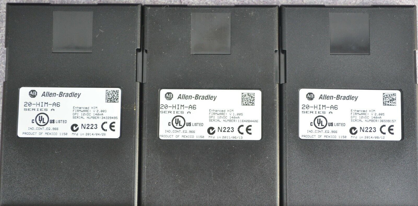 ALLEN BRADLEY 20-HIM-A6 SERIES A HIM FIRMWARE 2.003 AND 2.005 UP TO 4 AVAILABLE