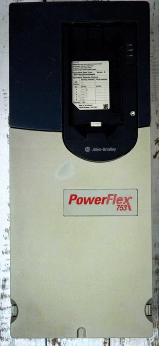 Low Hour Allen-Bradley PowerFlex 753 20F11ND034AA0NNNNN 25HP FRN:7.001 Tested