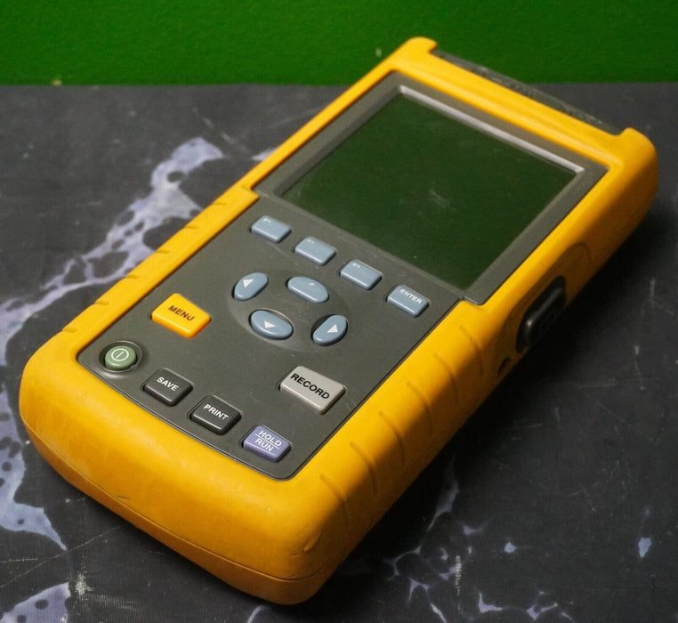 FLUKE 43B HAND HELD Power Quality Analyzer Tested Good