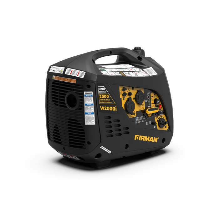 FIRMAN W01682F 2000/1600 Watt Recoil Start Inverter Generator Refurb