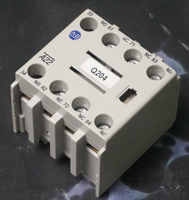 Allen-Bradley 100-F Ser. B A22 Contact Block ( 100-C Series Contactors)