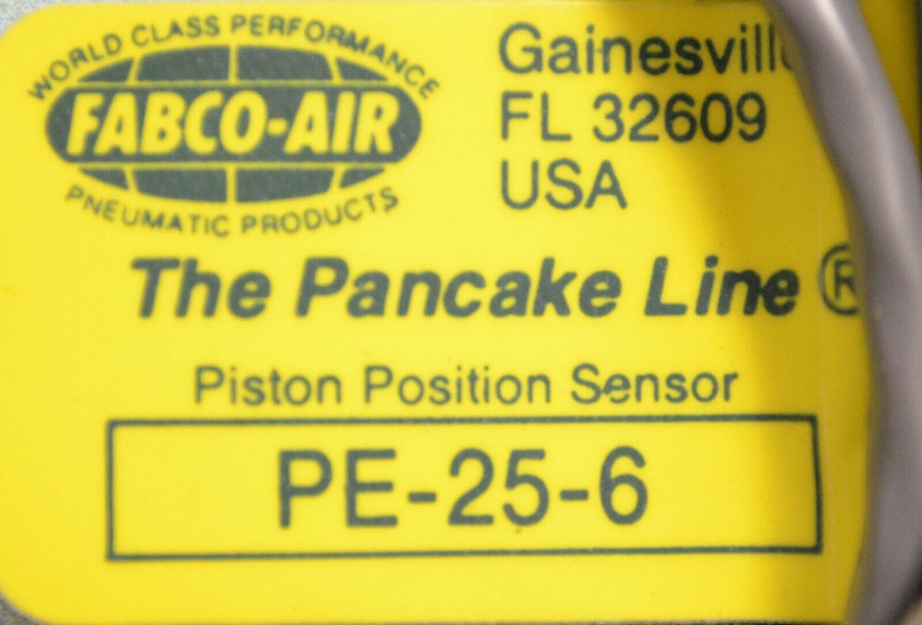 Brand New Fabco-Air PE-25-6 The Pancake Line Piston Position Sensor