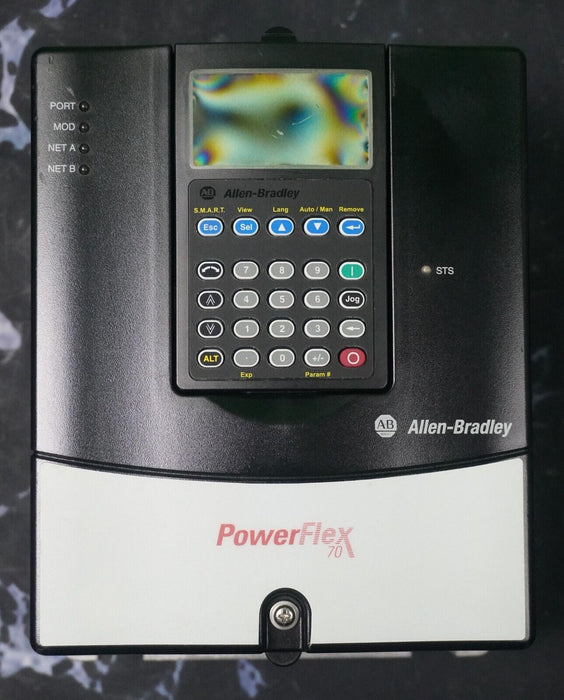 Allen-Bradley Powerflex 70 5 HP 20AD8P0A3AYNNNNN Series A FRN:2.007