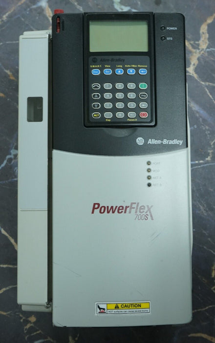 Allen Bradley 20DD022A3EYNADACE Ser A 15 HP Powerflex 700S AC Drive 4.002