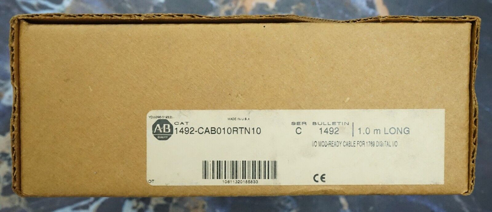 New Allen-Bradley 1492-CAB010RTN10 Mod Ready Cable For 1769 Digital I/O Series C