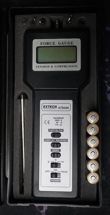 New EXTECH 475040 Gauge,Digital Force,0.05 to 176 Ounces