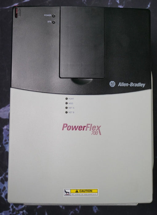 Allen-Bradley PowerFlex 700 25HP 20BD034A0AYNAND0 480VAC Tested Good  FRN:10.001