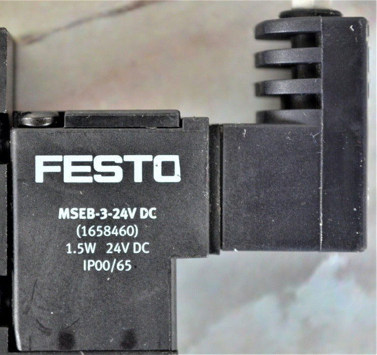 FESTO CPE18-M1H-5J-QS-8 163151 Solenoid Valve Tested Good