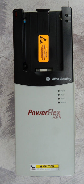 Low Hours Allen Bradley 20BD5P0A0AYNANC0/B PowerFlex 700 3HP 480 VAC FRN:8.002