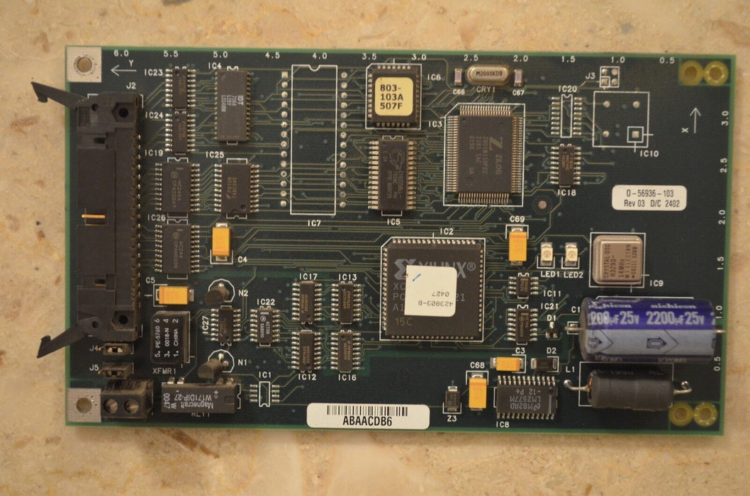 Reliance 0-56936-103 Revision # 3 GV3000 Automax COMM. Network Card 2AX3000 QTY!