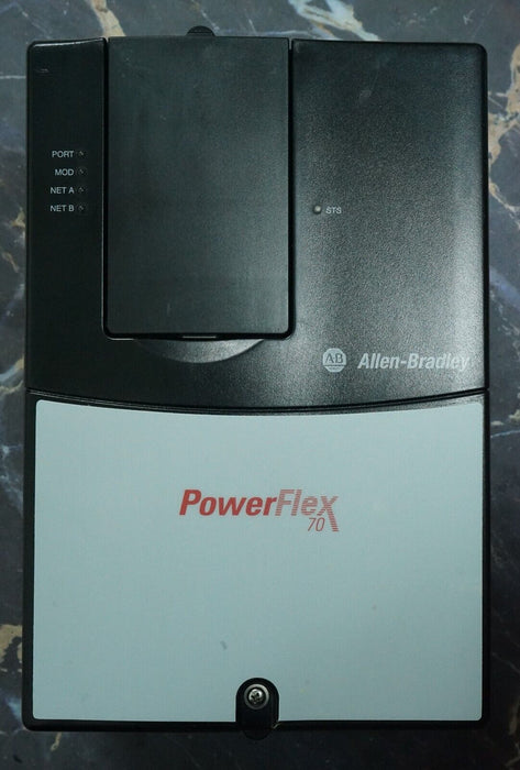 Low Hr Allen Bradley 20AC011A0AYNANNN/A Powerflex 70 7.5 HP VER 2.008