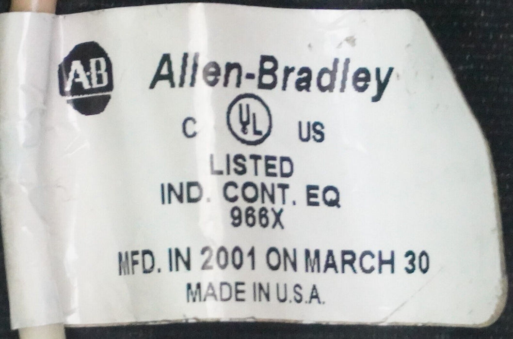 Allen-Bradley 20BB-DB1-00 Dynamic Brake Resistor Ser A Tested Good