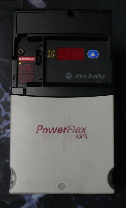 Allen Bradley 22D-D4P0N104 PowerFlex 40P Drive 2HP Series A Tested FRN:2.01