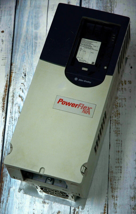 Low Hour Allen-Bradley PowerFlex 753 20F11ND034AA0NNNNN 25HP FRN:7.001 Tested