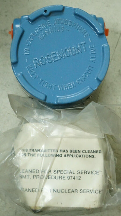 Rosemount Pressure Transmitter  1151GP4E2AT0086 150in. H20 Output 4-20 Supply 45