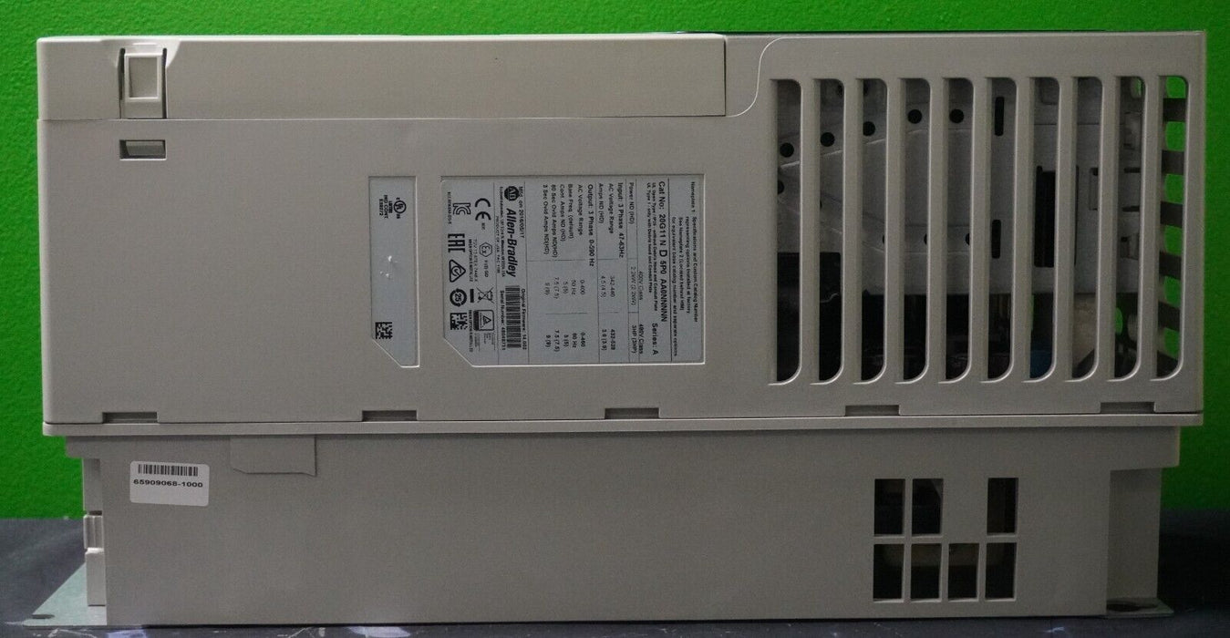 Allen-Bradley 20G11ND5P0AA0NNNNN PowerFlex 755 VFD 3HP Series A FRN:14.002