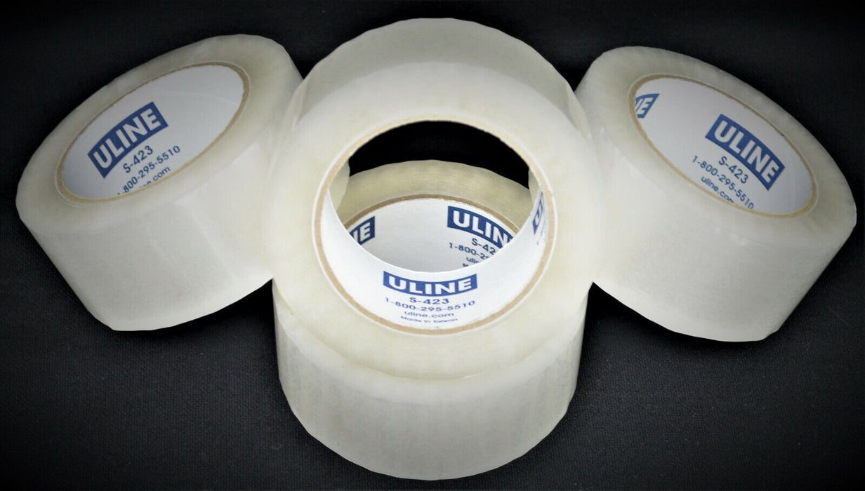 ULINE INDUSTRIAL TAPE 2" x 110yds Packing Tape  Uline S-423 - 1 New Roll 2.0 MIL