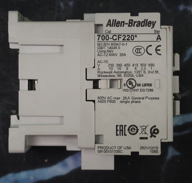 Allen Bradley 700-CF220A* Series A Relay Contact