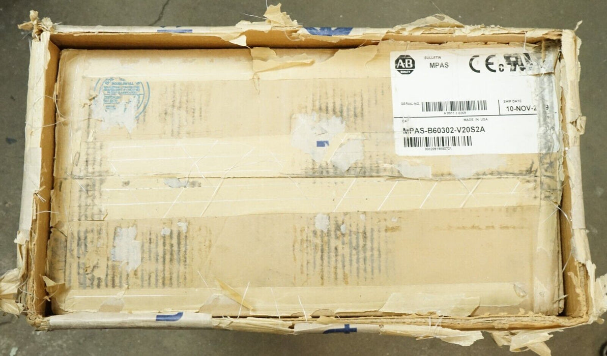 New Open Box Allen-Bradley MPAS-B60302-V20S2A LIN STG CVR 82091985072