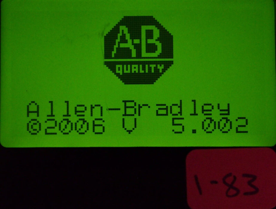 Allen-Bradley 20-HIM-A3 SERIES A Full Numeric HMI Keypad Firmware:5.002  #1-83