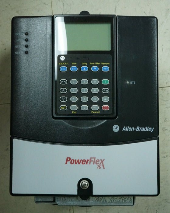 Allen-Bradley PowerFlex 70 1HP 20AD2P1A3AYYAEC0 Drive 480VAC FRN:5.001