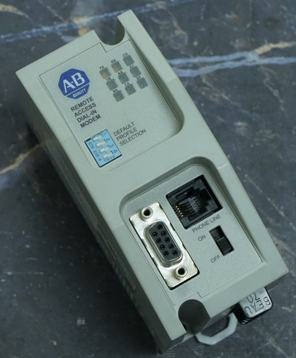 ALLEN BRADLEY 9300-RADM1/B REMOTE ACCESS DIAL-IN MODEM