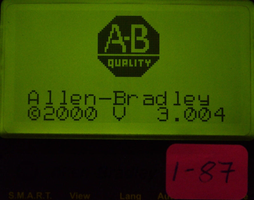 Allen-Bradley 20-HIM-A3 SERIES A Full Numeric HMI Keypad Firmware:3.004  #1-87