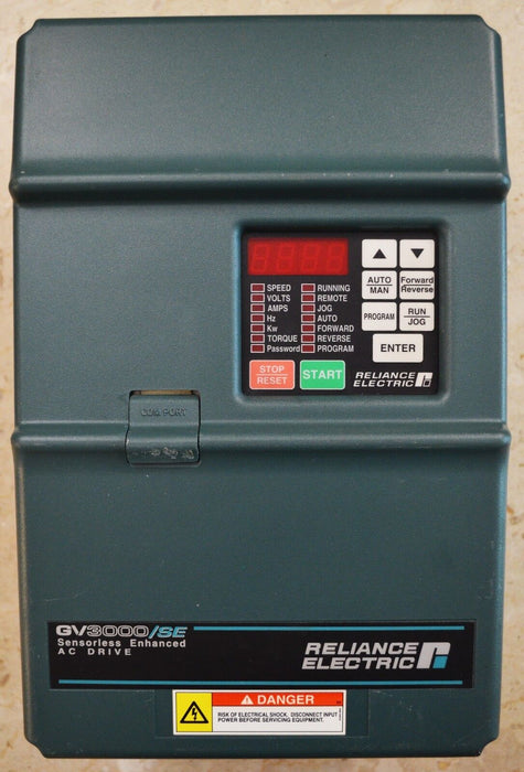 Reliance Electric GV3000 15 HP 15V4160 VER. 6.06 AC Drive Inverter Tested Good