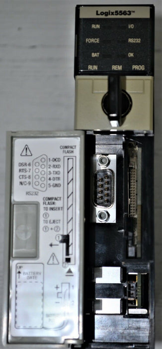 Allen Bradley 1756-L63/B ControlLogix Logix5563 8MB Memory Tested Good FRN.16.20