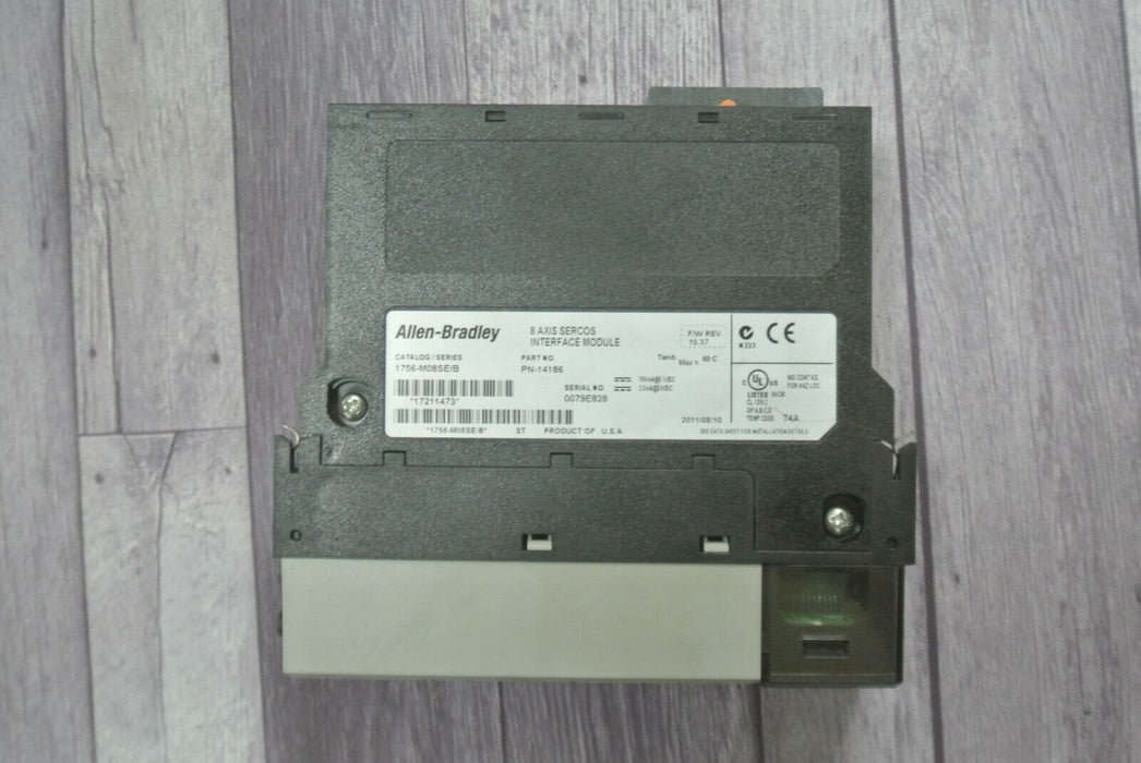 Allen-Bradley 1756-M08SE Ser B FRN 15.37 8 Axis Sercos Interface Module