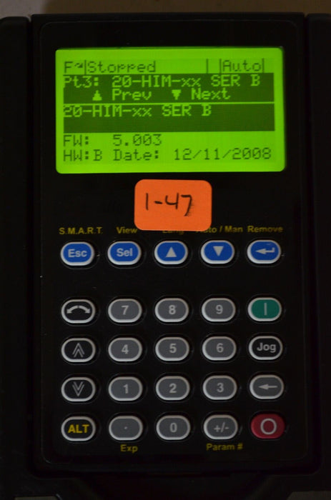 Allen-Bradley 20-HIM-A3 SERIES B Full Numeric HMI Keypad Firmware 5.003   #1-47