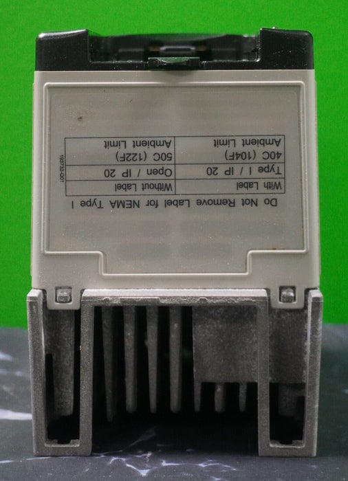 Allen Bradley PowerFlex 70 1 HP 20AD2P1A0AYNNNNN 480 VAC FRN 1.011 Tested Good