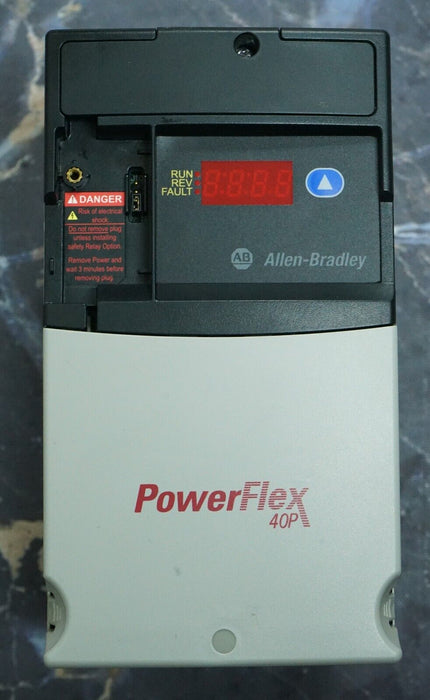 Allen Bradley 22D-D2P3N104 PowerFlex40P FRN:2.01 Series A Tested Good