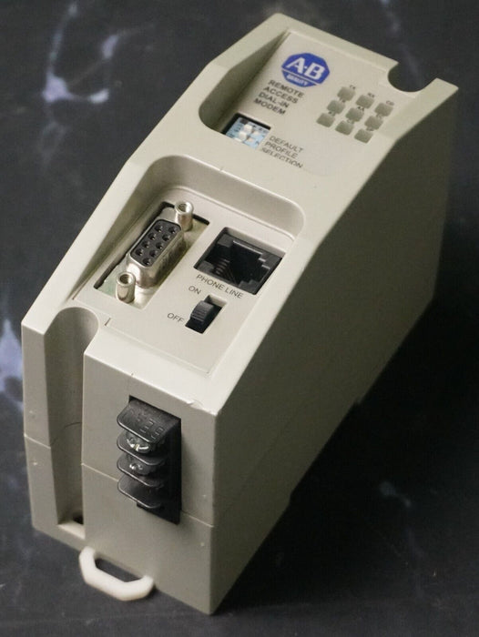 Parts Allen Bradley 9300-RADM1/B REMOTE ACCESS DIAL-IN MODEM