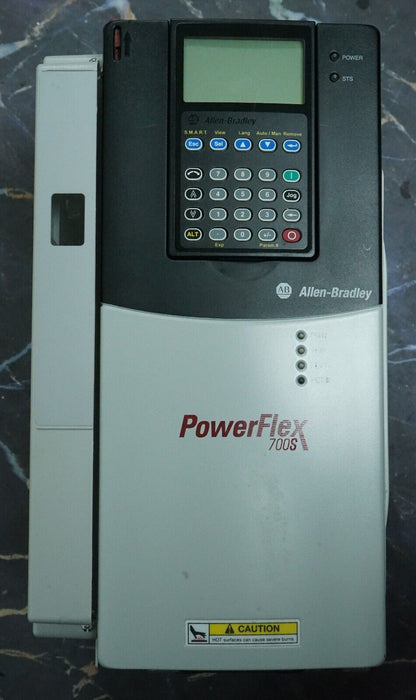 Low Hr Allen-Bradley 20DD022A3EYNADACE Ser A 15 HP Powerflex 700S AC Drive