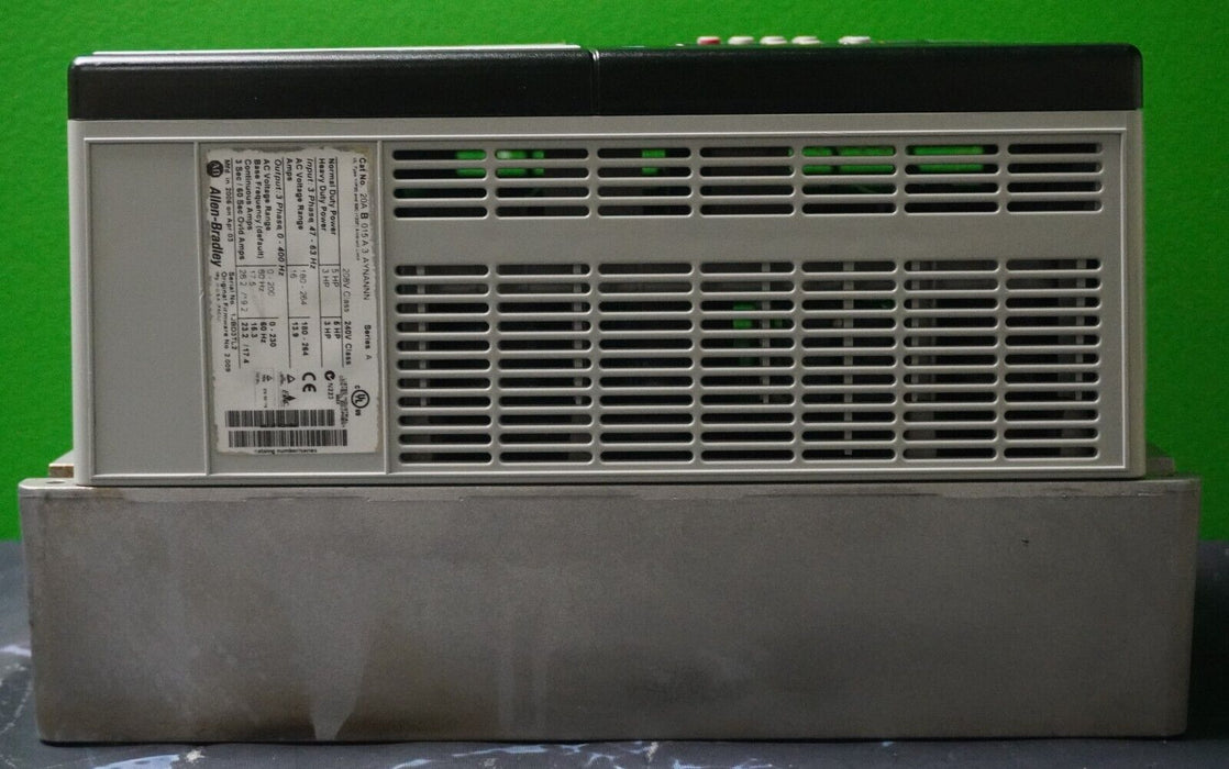 Allen-Bradley PowerFlex 70 5HP 20AB015A3AYNANNN 240VAC FRN:5.001