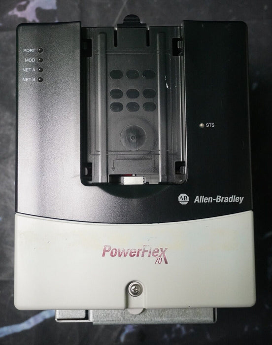 Allen-Bradley PowerFlex 70 5 HP 20AD8P0A0AYNNNC0 480VAC Tested FRN:4.001