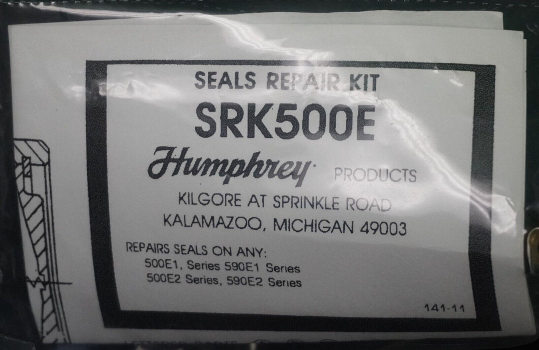 New HUMPHREY SRK500 Seal Repair Kit