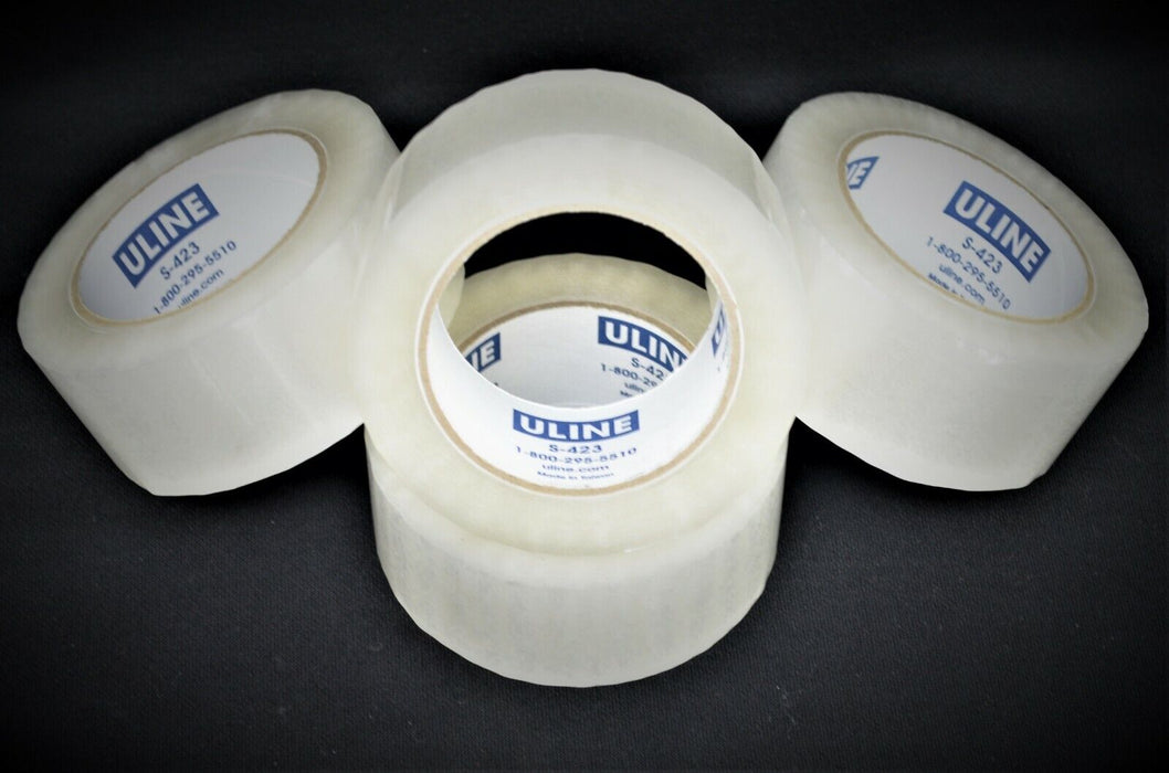 ULINE INDUSTRIAL TAPE 2" x 110yds Packing Tape  Uline S-423 - 1 New Roll 2.0 MIL